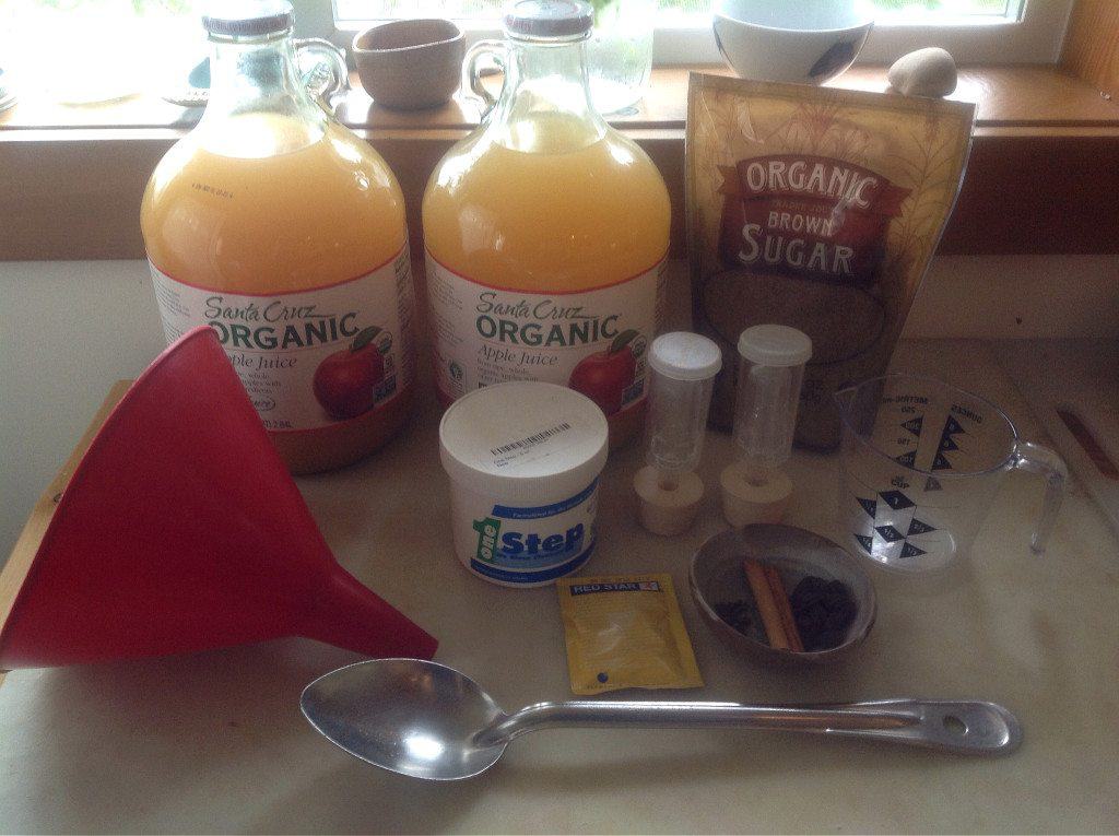 How to Make Hard Cider Part 1 Brew it!