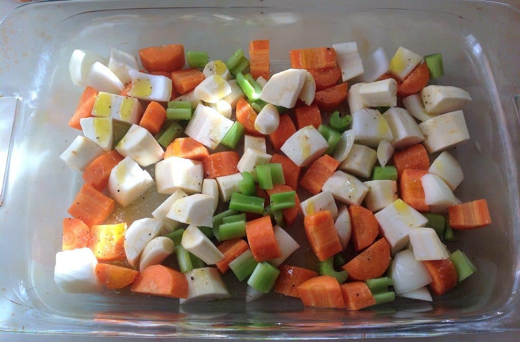 Cubed Veggies