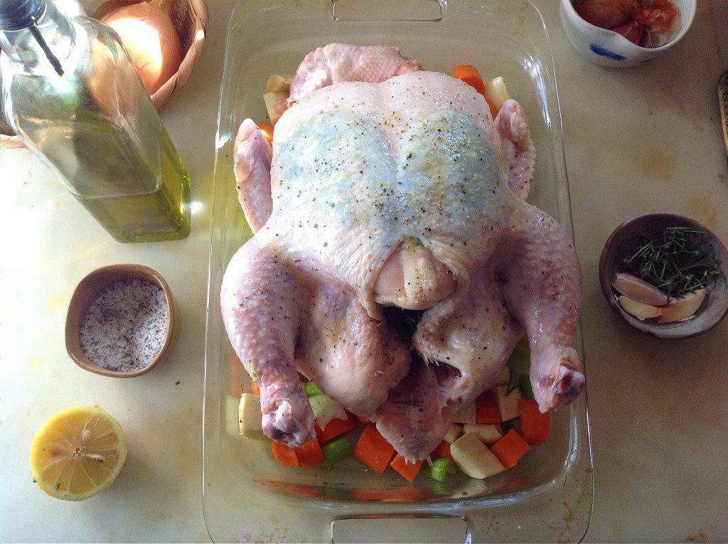 How to roast a chicken