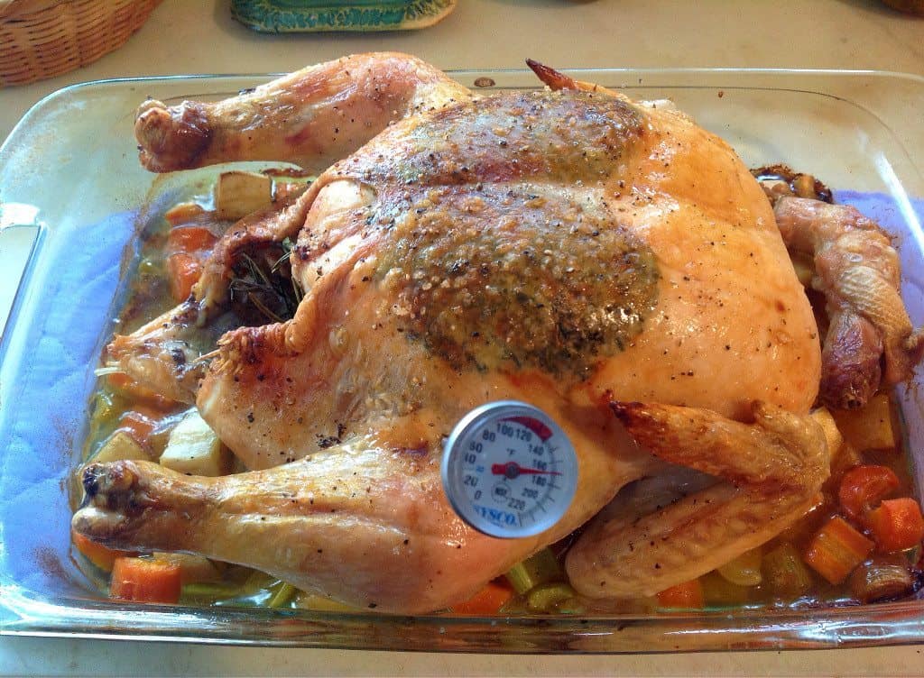 Roasted chicken