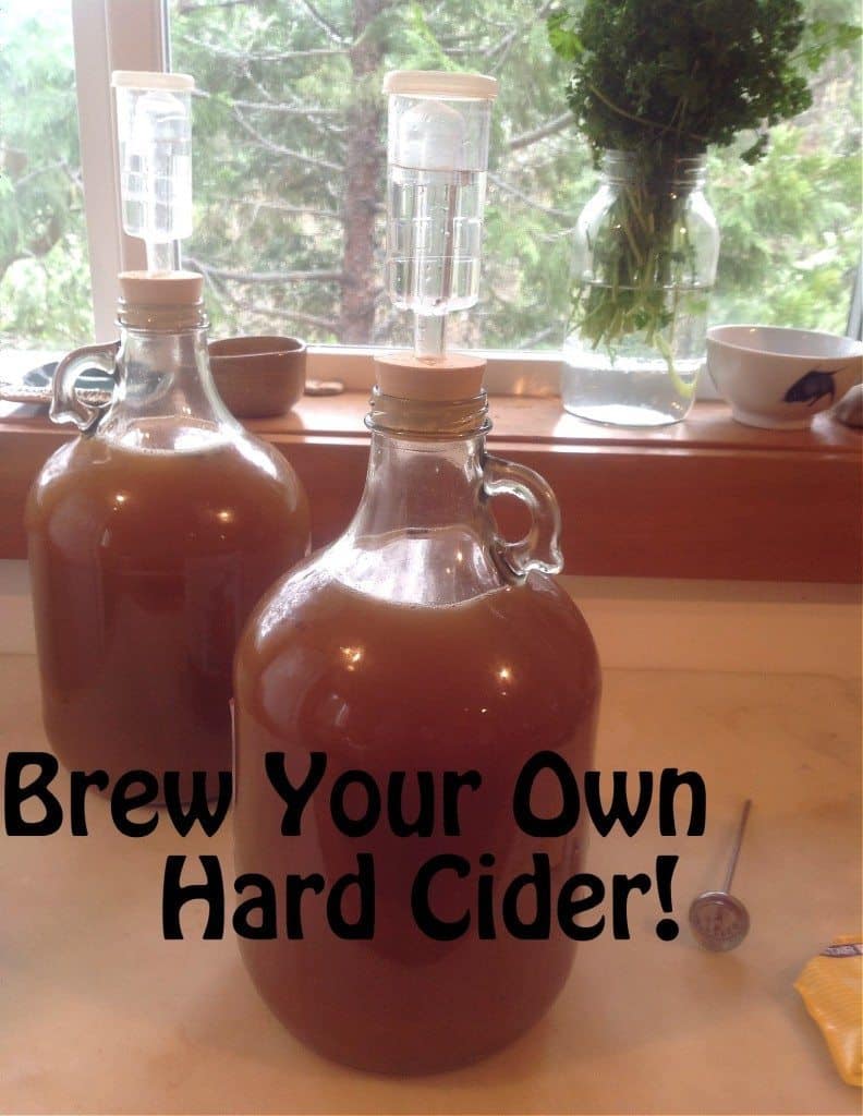 How to Make Hard Cider Part 1 Brew it!