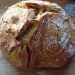 no knead sourdough bread