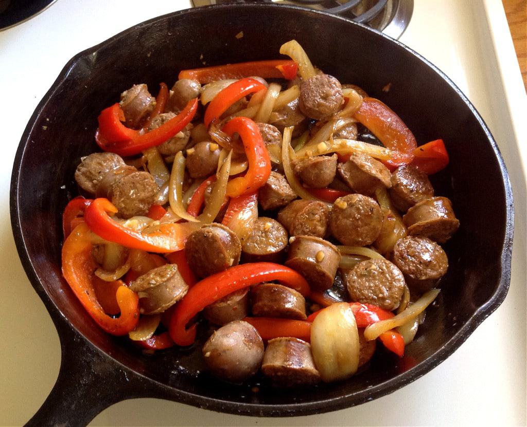 sausage and peppers