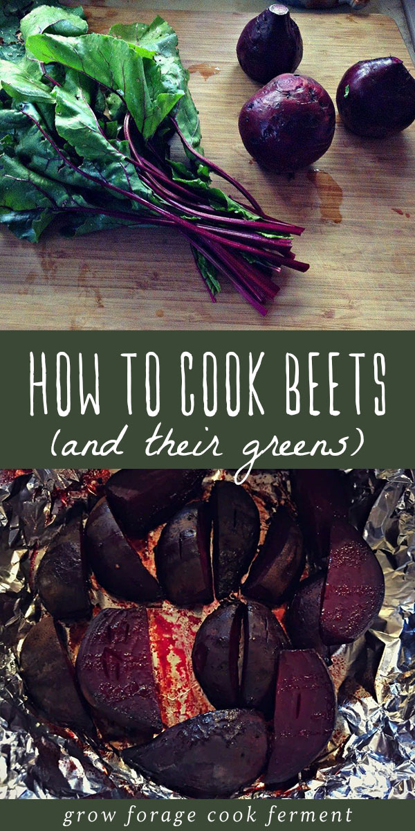How to Cook Beets and Beet Greens