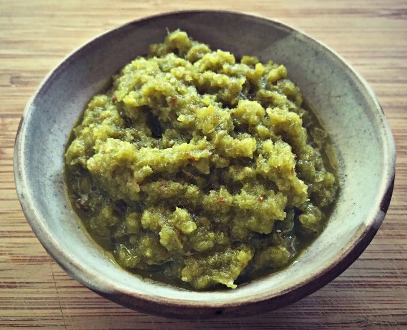 fermented chili paste in a bowl