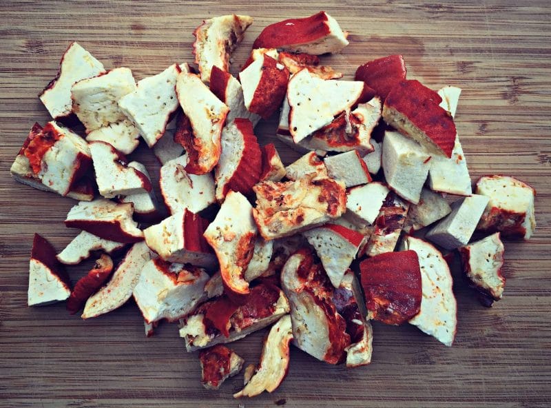 lobster mushroom chunks