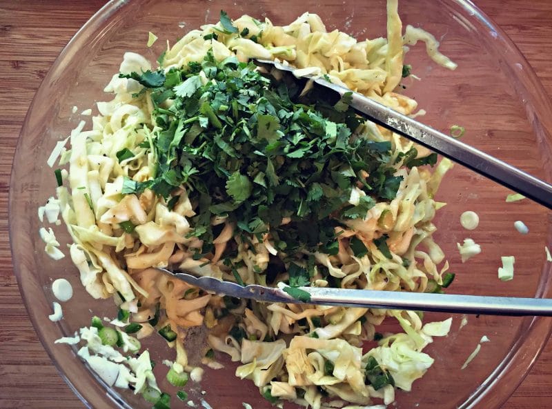 stir in cilantro