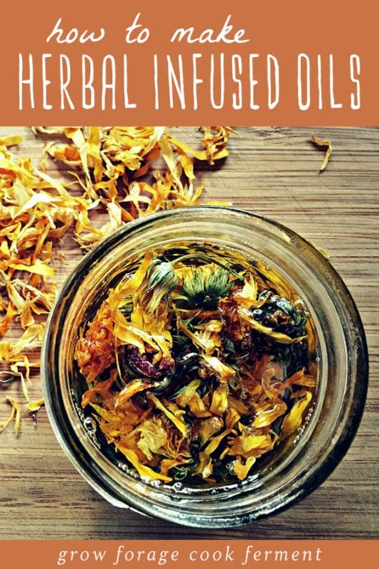 How to Make Infused Herbal Oils
