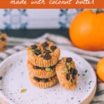 pumpkin cups made with coconut butter