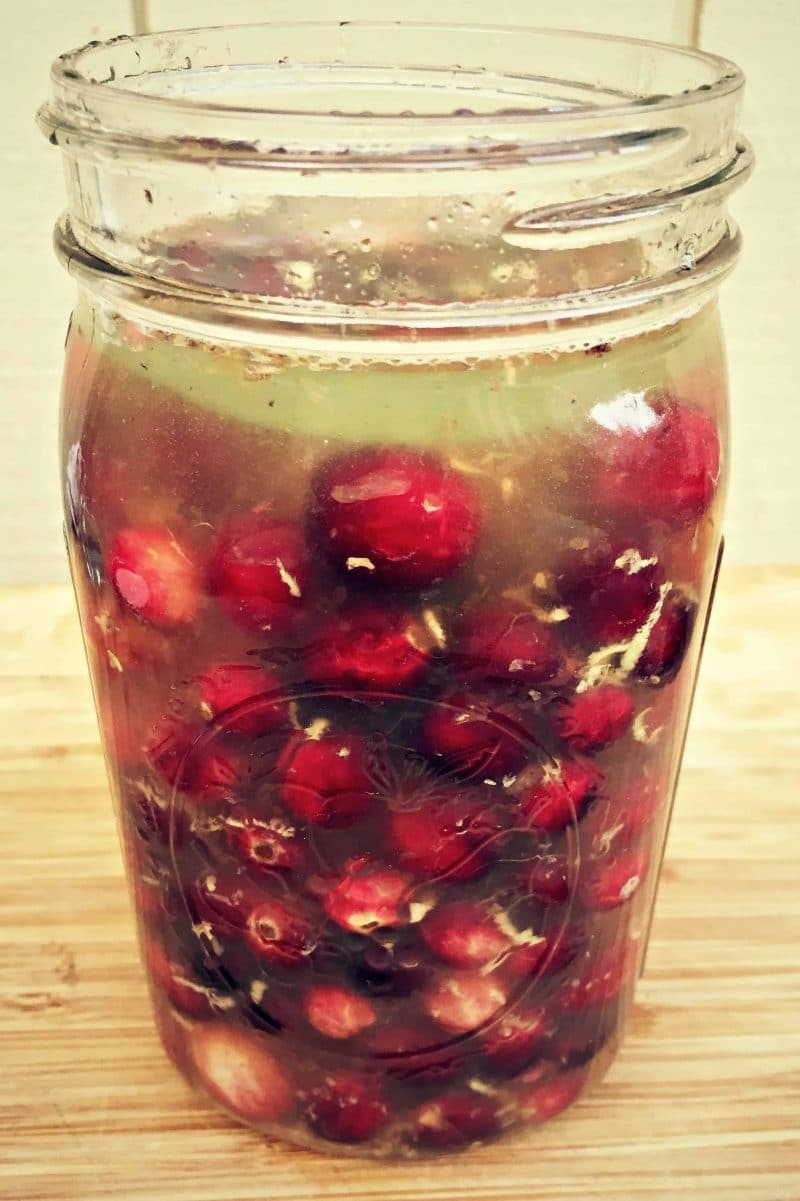 fermentools weight on cranberries