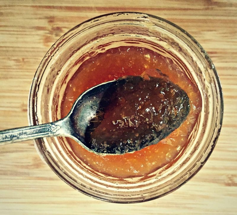 hard apple cider jelly spoon