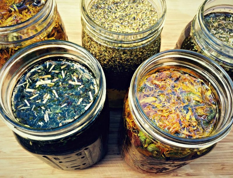 infused herb oils