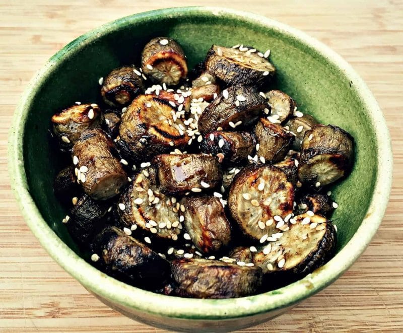 Image of Burdock leaves in a bowl