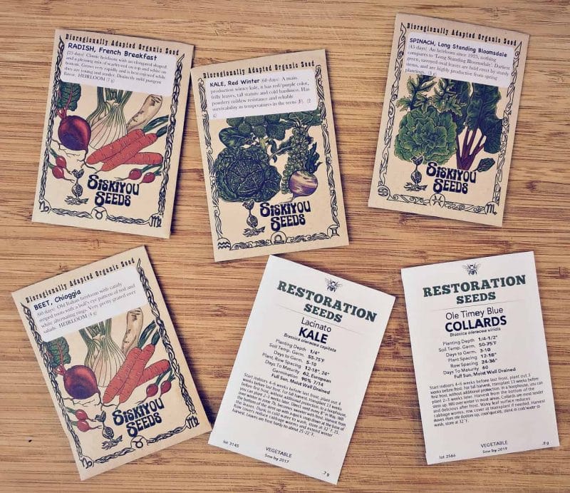 seed packets