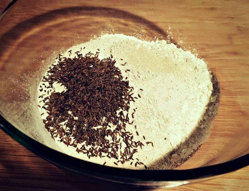 sourdough rye dry ingredients