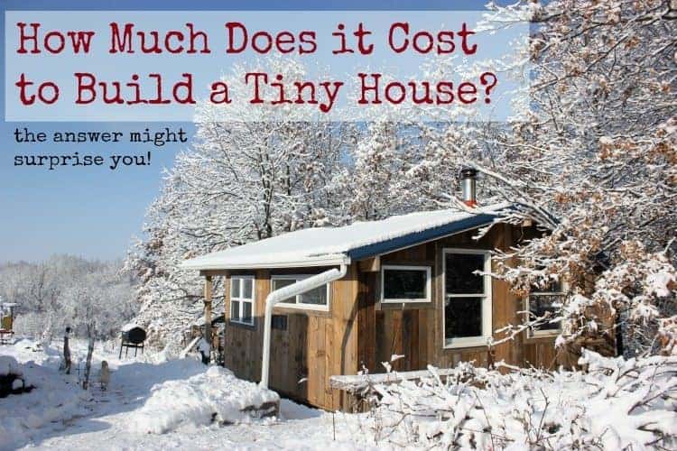 how much does it cost to build a tiny house