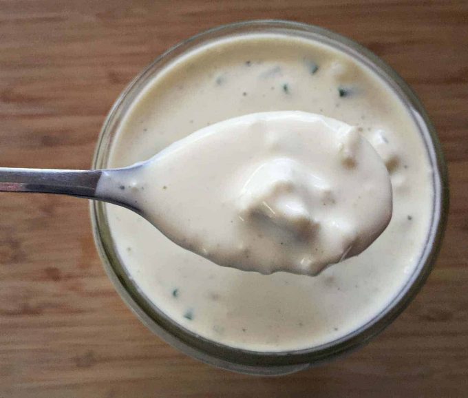 blue cheese dressing