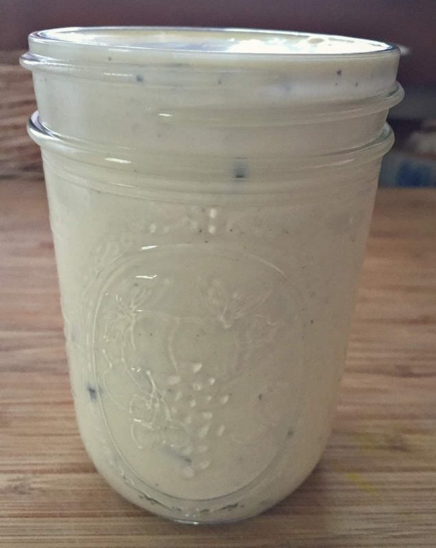 homemade blue cheese dressing