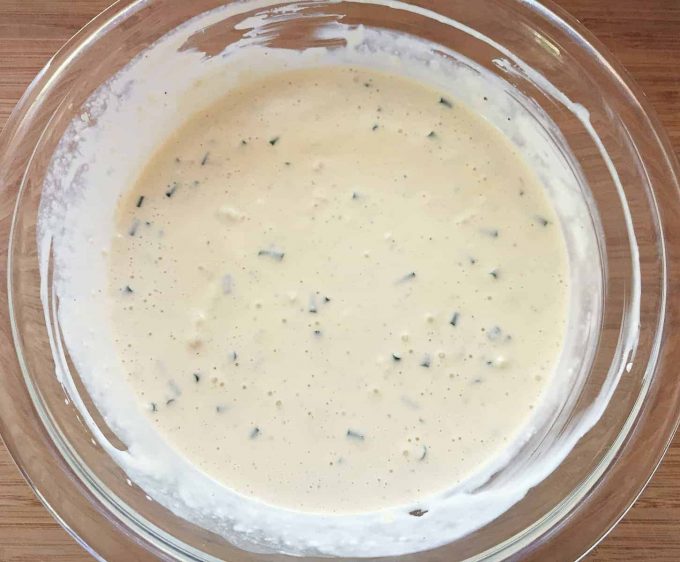 stir blue cheese dressing