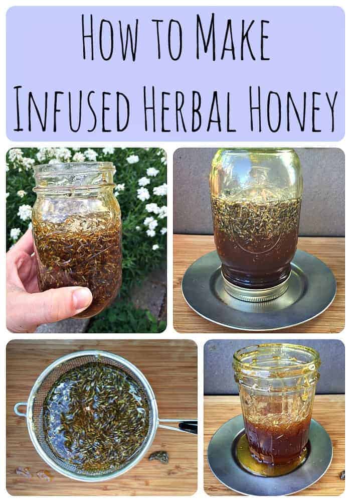 How to Make Infused Herbal Honey