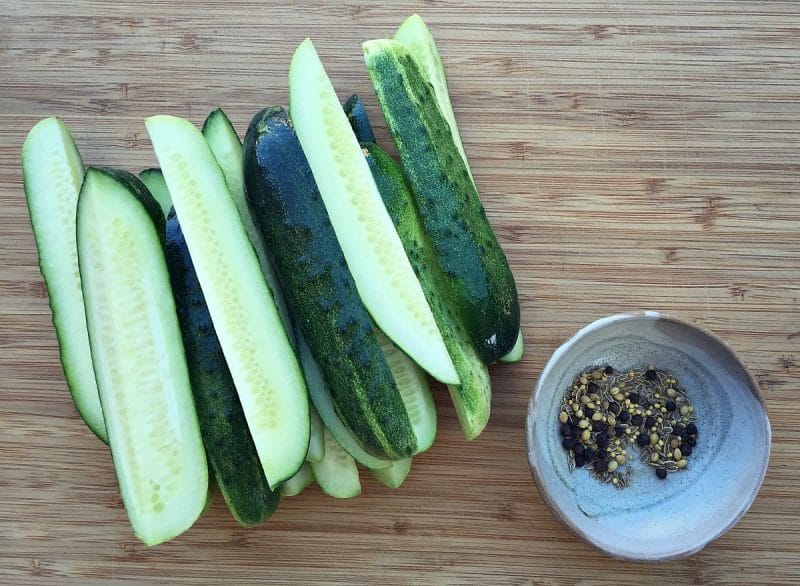 Fermented Cucumber Pickles