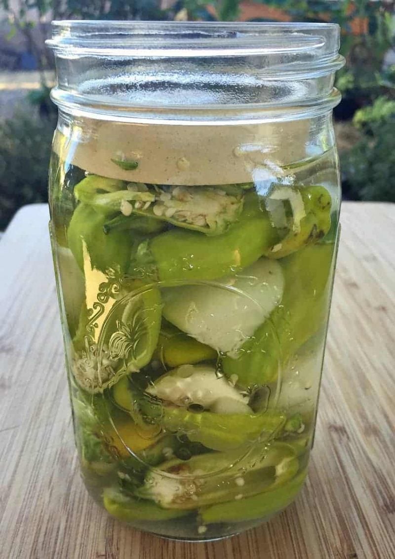 fermenting pepperoncini peppers
