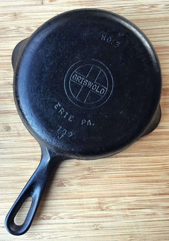 Griswold Cast Iron Cleaning and Seasoning