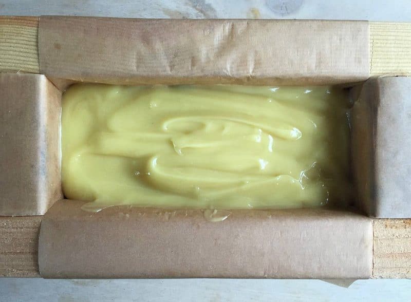 wooden soap mold for making shampoo bars