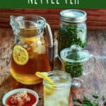 iced nettle tea