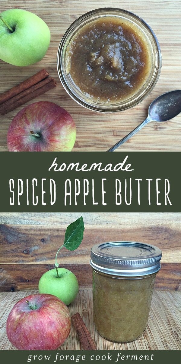 Homemade Spiced Apple Butter