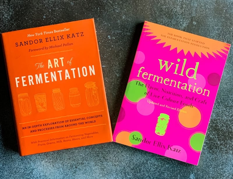 the art of fermentation and wild fermentation books by sandor katz