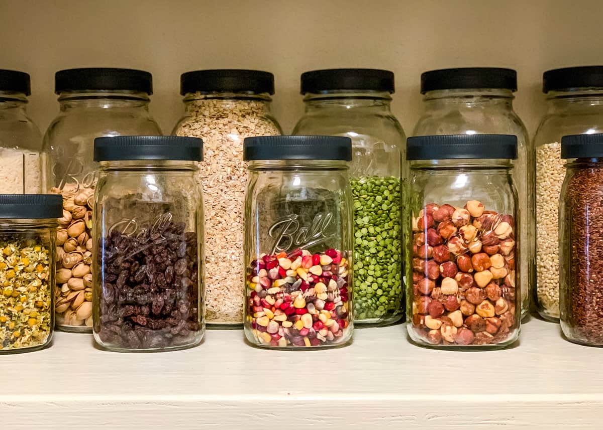 How to Organize Your Pantry with Mason Jars