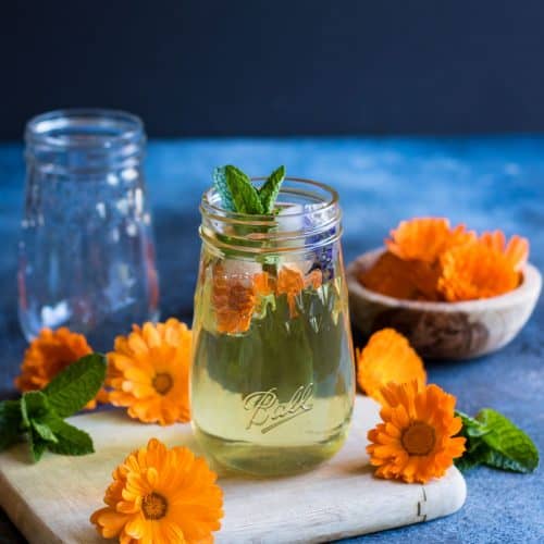 Calendula Iced Tea Botanical & Refreshing