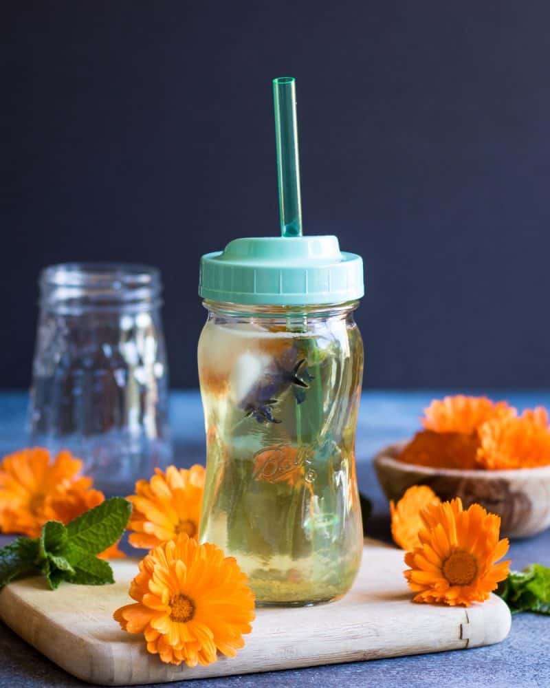 Calendula Iced Tea Botanical & Refreshing