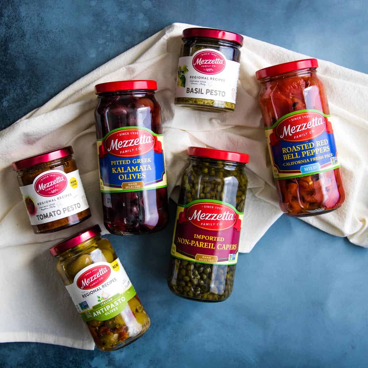 jars of Mezzetta ingredients