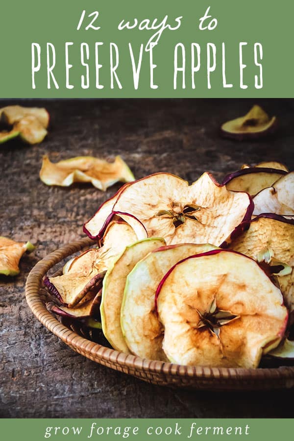 12 Ways to Preserve Apples Canning, Freezing, Drying + More!