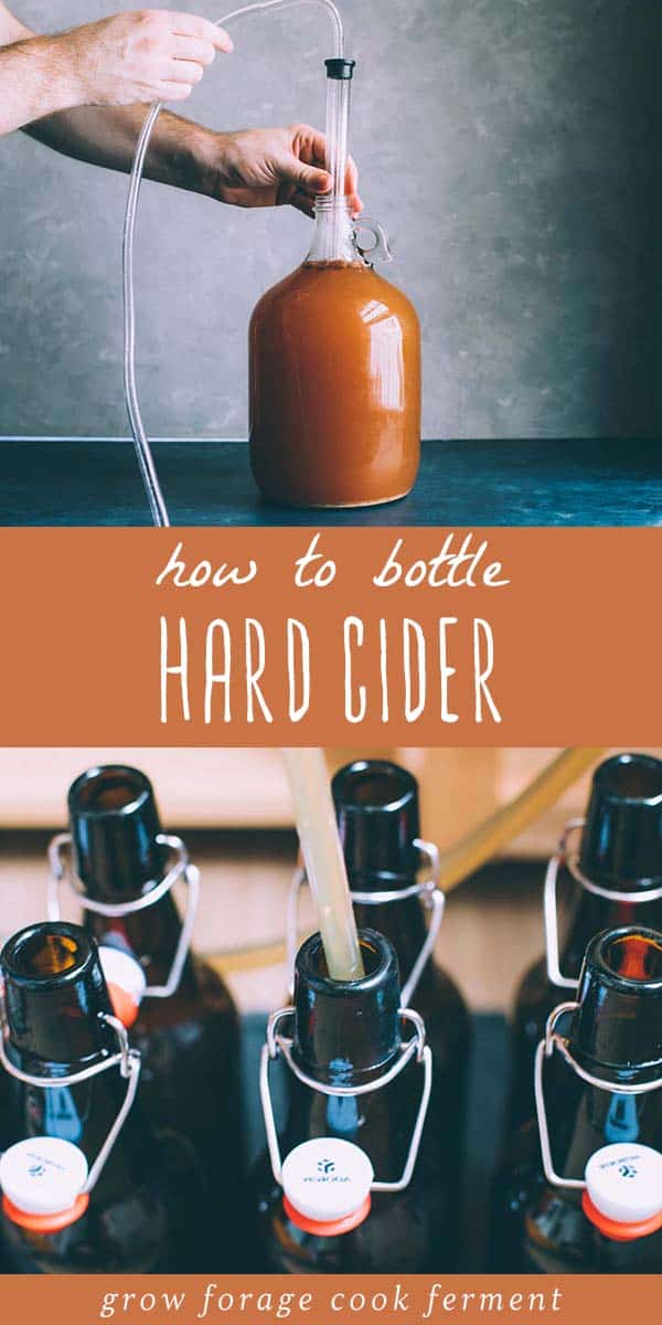 How to Bottle One Gallon of Hard Cider (or Mead)
