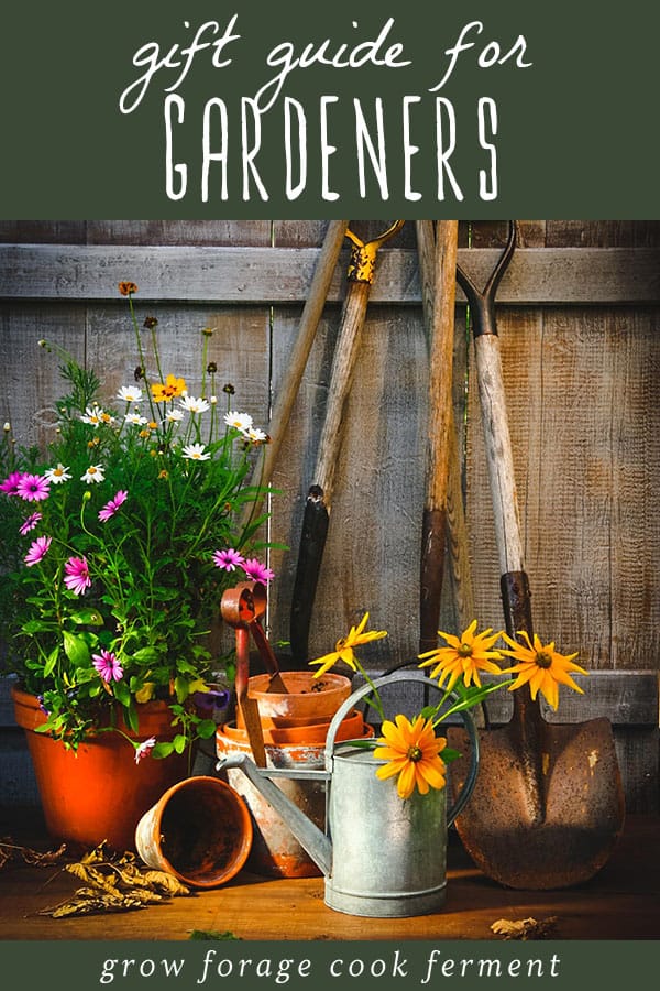 various garden tools and plants for gardeners and permaculturists