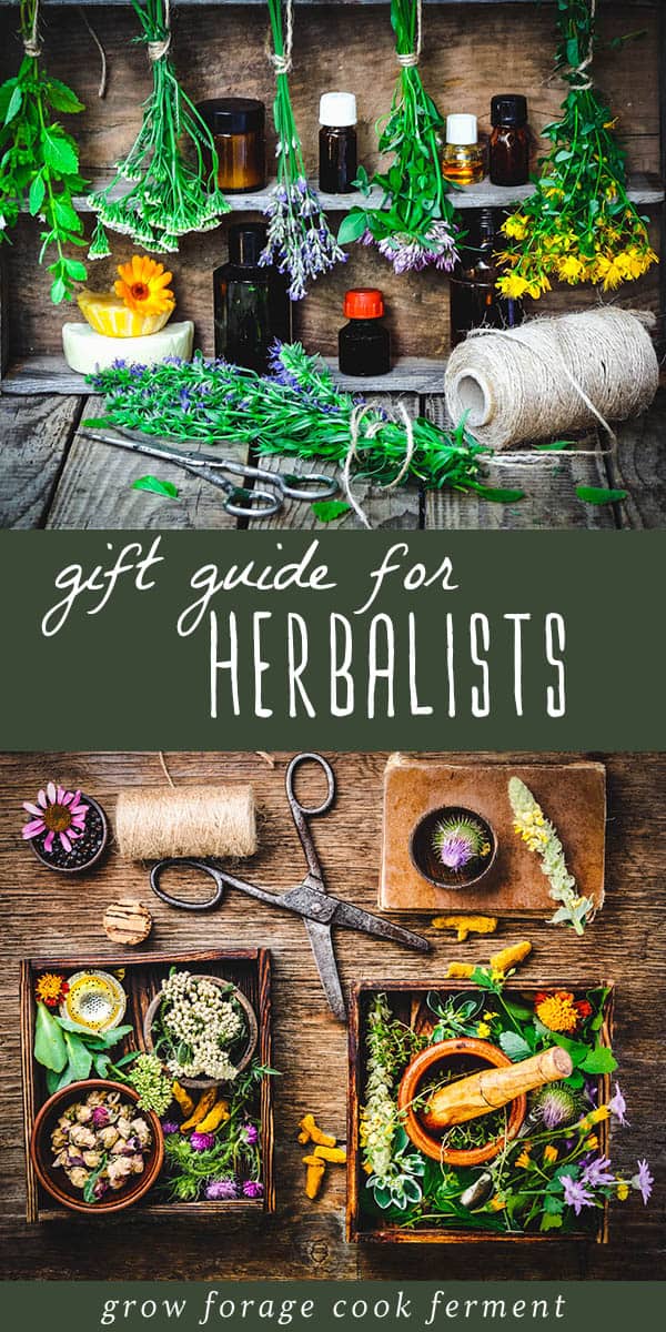 Gift Guide for Herbalists Herbs, Teas, Supplies, Books & More!