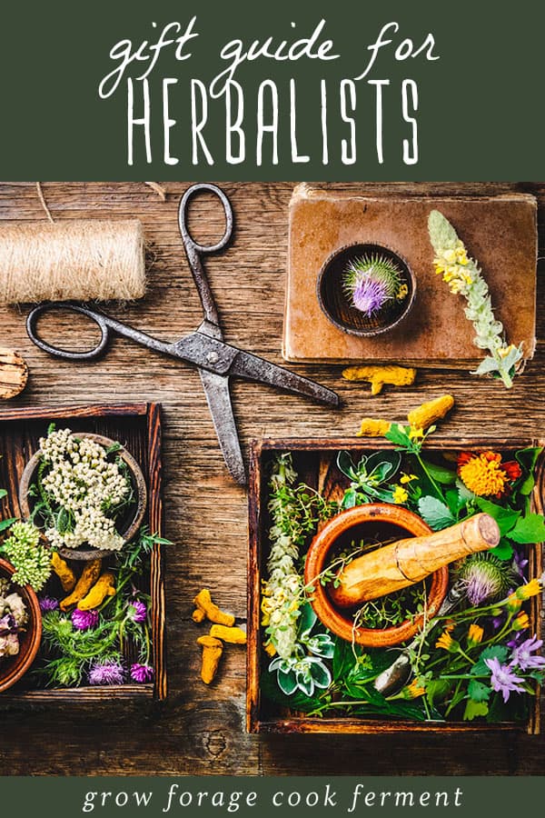 herbs and herbal accessories on a table