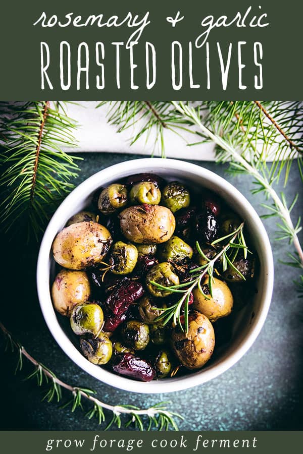 Grilled Olives with Garlic and Peppers (Baked Olives) - Vindulge