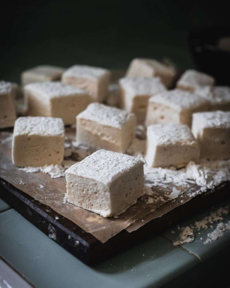 Homemade Marshmallows with Marshmallow Root