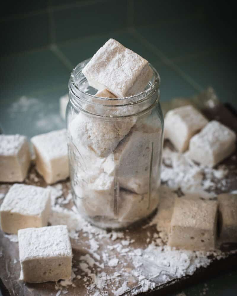 Homemade Marshmallows with Marshmallow Root