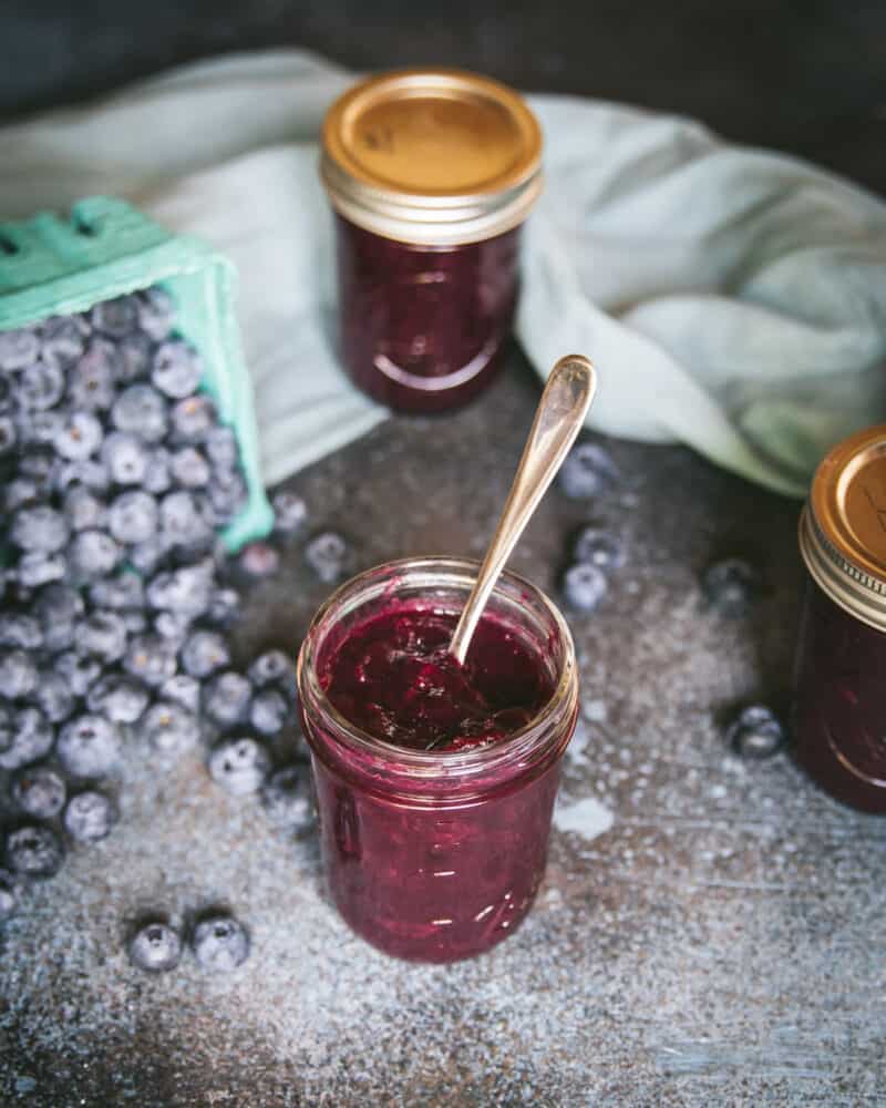 Homemade Blueberry Jam A No Sugar Recipe
