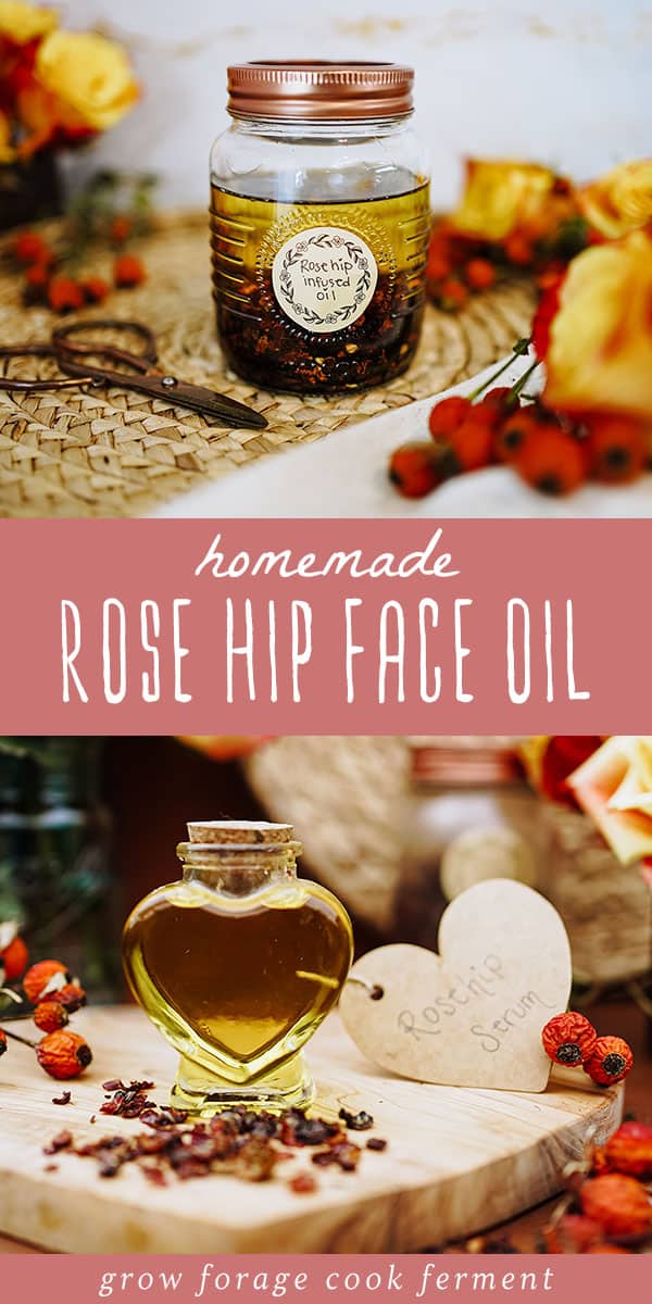 Rose Hip Facial Oil Homemade Face Serum