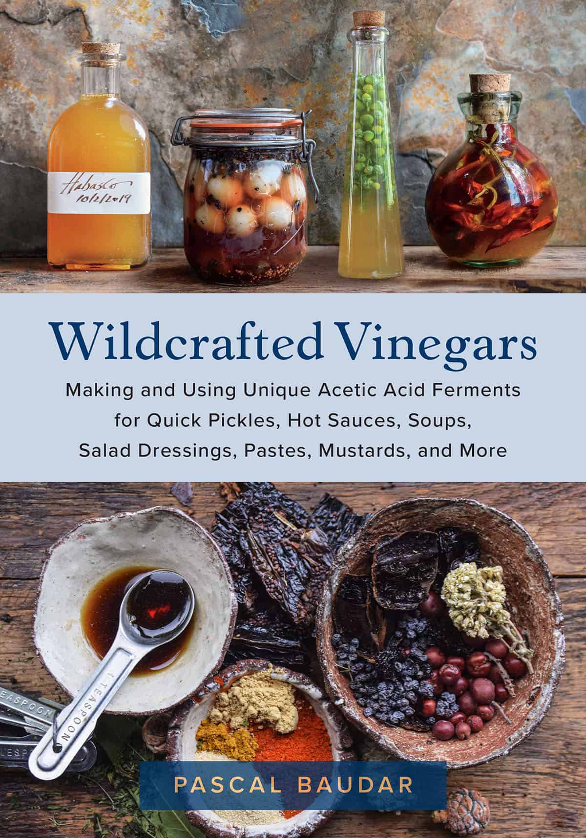 cover of wildcrafted vinegars book