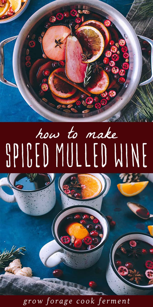 Mulled Wine with Whole Spices