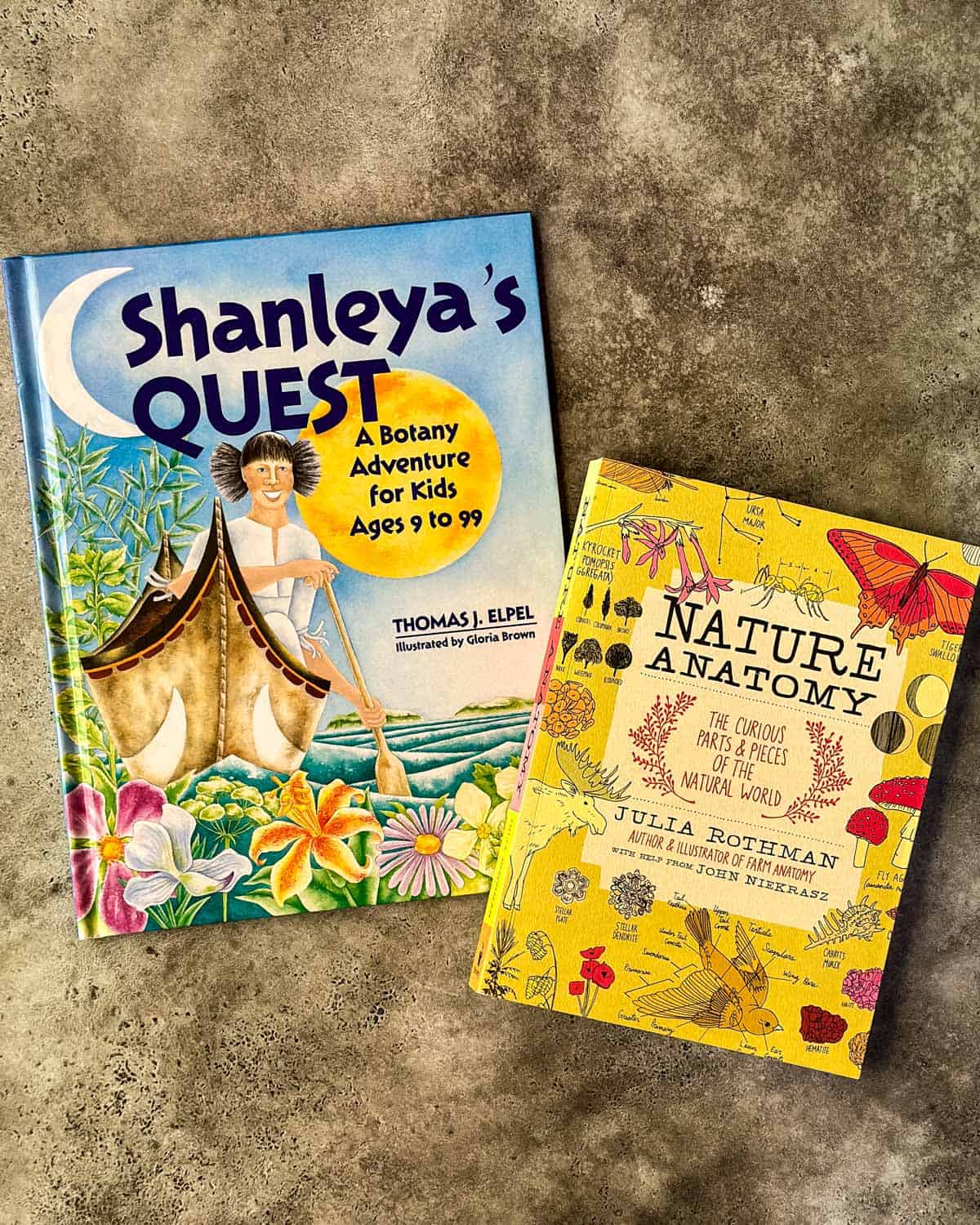 2 kids books about botany. 