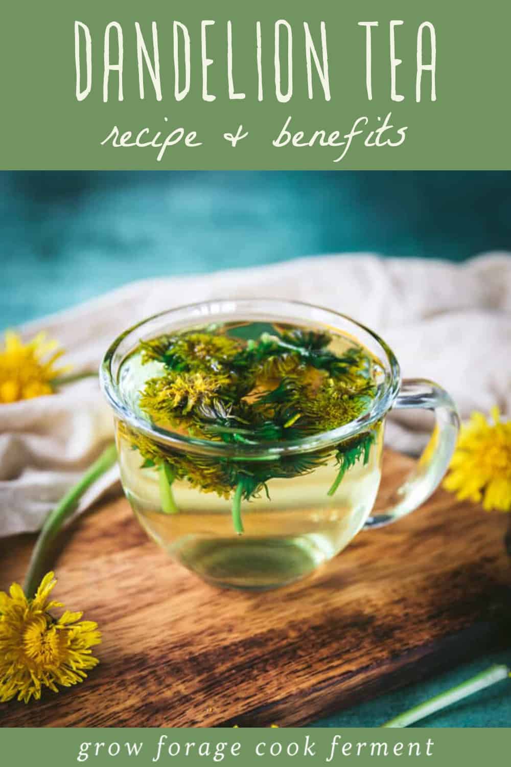 How to Make Dandelion Tea