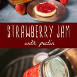 strawberry jam with pectin